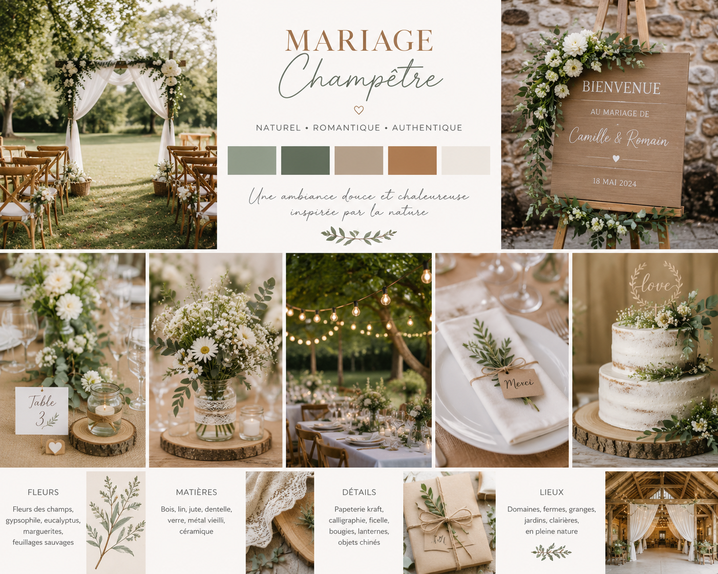 Comment créer une décoration de mariage harmonieuse ?