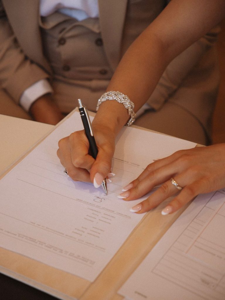 signature des registres signature des registres