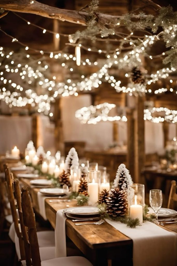 decoration mariage hivernal décoration mariage hivernal
