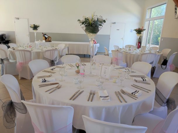 décoration des tables